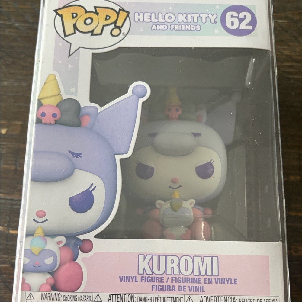 Funko Pop! Hello Kitty & Friends Kuromi #62 Vinyl Figure - Purple & White